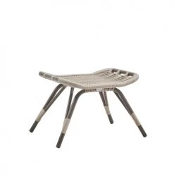Sika Design Fauteuils De Jardin Repose-pieds En Aluminium Et Fibre Synthétique Moccaccino