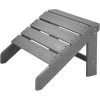 Tectake Fauteuils De Jardin Repose-pieds Gris 1 Tectake Fauteuils De Jardin Repose-pieds Gris -Fauteuils de jardin Soldes Boutique repose pieds gris