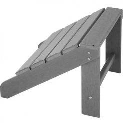 Tectake Fauteuils De Jardin Repose-pieds Gris -Fauteuils de jardin Soldes Boutique repose pieds gris 2