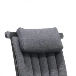 Arbonie Fauteuils De Jardin Rocking Chair Aluminium Et Composite Gris -Fauteuils de jardin Soldes Boutique rocking chair aluminium et composite gris 2