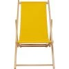 Kare Design Bains De Soleil Et Chaises Longues Set De 2 Chiliennes Pliantes En Coton Jaune Et Hêtre Massif 2 Kare Design Bains De Soleil Et Chaises Longues Set De 2 Chiliennes Pliantes En Coton Jaune Et Hêtre Massif -Fauteuils de jardin Soldes Boutique set de 2 chiliennes pliantes en coton jaune et hetre massif