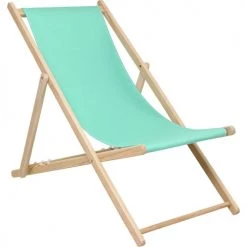 Kare Design Bains De Soleil Et Chaises Longues Set De 2 Chiliennes Pliantes En Coton Vert Et Hêtre Massif -Fauteuils de jardin Soldes Boutique set de 2 chiliennes pliantes en coton vert et hetre massif 3