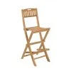 MACABANE Chaises De Jardin Tabouret De Bar De Jardin En Bois Teck -Fauteuils de jardin Soldes Boutique tabouret de bar de jardin en bois teck