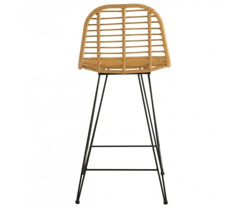 Meubles & Design Chaises De Jardin Tabouret Extérieur Effet Rotin 7 Meubles & Design Chaises De Jardin Tabouret Extérieur Effet Rotin – Image 5