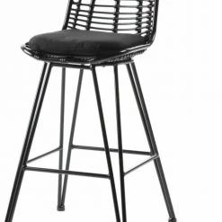 Thai Natura Chaises De Jardin Tabouret Haut D’extérieur En Aluminium Et Assise Noir 8 Thai Natura Chaises De Jardin Tabouret Haut D’extérieur En Aluminium Et Assise Noir -Fauteuils de jardin Soldes Boutique tabouret haut d exterieur en aluminium et assise noir 1