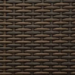 Tectake Chaises De Jardin Tabouret Pliant Résine Tressée Marron -Fauteuils de jardin Soldes Boutique tabouret pliant resine tressee marron 2