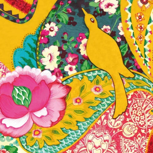 Vent De Bohème Bains De Soleil Et Chaises Longues Toile De Chilienne Prête à Poser Imprimé Design Fleuri 3 Vent De Bohème Bains De Soleil Et Chaises Longues Toile De Chilienne Prête à Poser Imprimé Design Fleuri