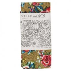 Vent De Bohème Bains De Soleil Et Chaises Longues Toile De Chilienne Prête à Poser Imprimé Fleuri Doré 11 Vent De Bohème Bains De Soleil Et Chaises Longues Toile De Chilienne Prête à Poser Imprimé Fleuri Doré -Fauteuils de jardin Soldes Boutique toile de chilienne prete a poser imprime fleuri dore 3