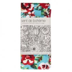 Vent De Bohème Bains De Soleil Et Chaises Longues Toile De Chilienne Prête à Poser Imprimé Fleuri Turquoise 11 Vent De Bohème Bains De Soleil Et Chaises Longues Toile De Chilienne Prête à Poser Imprimé Fleuri Turquoise -Fauteuils de jardin Soldes Boutique toile de chilienne prete a poser imprime fleuri turquoise 3