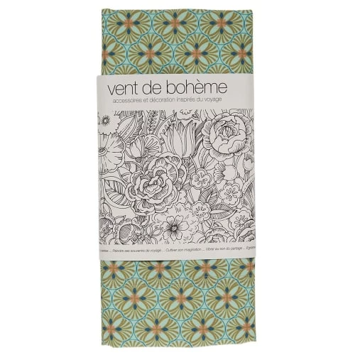 Vent De Bohème Bains De Soleil Et Chaises Longues Toile De Chilienne Prête à Poser Imprimé Graphique Graphique 6 Vent De Bohème Bains De Soleil Et Chaises Longues Toile De Chilienne Prête à Poser Imprimé Graphique Graphique – Image 4