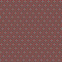 Vent De Bohème Bains De Soleil Et Chaises Longues Toile De Chilienne Prête à Poser Imprimé Graphique Rouge