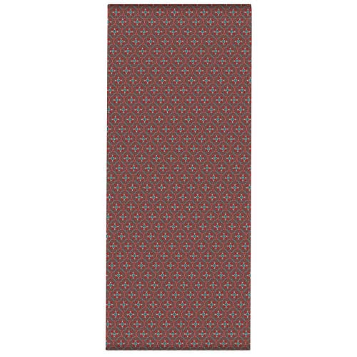 Vent De Bohème Bains De Soleil Et Chaises Longues Toile De Chilienne Prête à Poser Imprimé Graphique Rouge 7 Vent De Bohème Bains De Soleil Et Chaises Longues Toile De Chilienne Prête à Poser Imprimé Graphique Rouge – Image 5