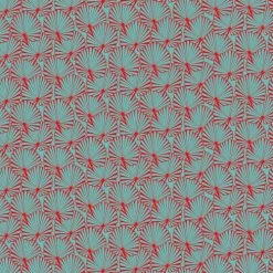 Vent De Bohème Bains De Soleil Et Chaises Longues Toile De Chilienne Prête à Poser Imprimé Graphique Turquoise