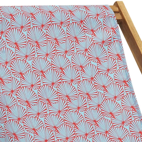 Vent De Bohème Bains De Soleil Et Chaises Longues Toile De Chilienne Prête à Poser Imprimé Graphique Turquoise 5 Vent De Bohème Bains De Soleil Et Chaises Longues Toile De Chilienne Prête à Poser Imprimé Graphique Turquoise – Image 3