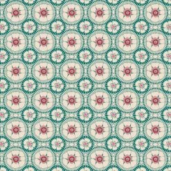 Vent De Bohème Bains De Soleil Et Chaises Longues Toile De Chilienne Prête à Poser Imprimé Graphique Vert