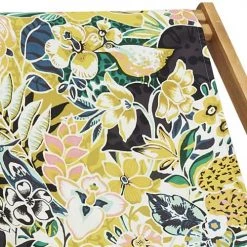 Vent De Bohème Bains De Soleil Et Chaises Longues Toile De Chilienne Prête à Poser Imprimé Tropical Jaune 9 Vent De Bohème Bains De Soleil Et Chaises Longues Toile De Chilienne Prête à Poser Imprimé Tropical Jaune -Fauteuils de jardin Soldes Boutique toile de chilienne prete a poser imprime tropical jaune 2