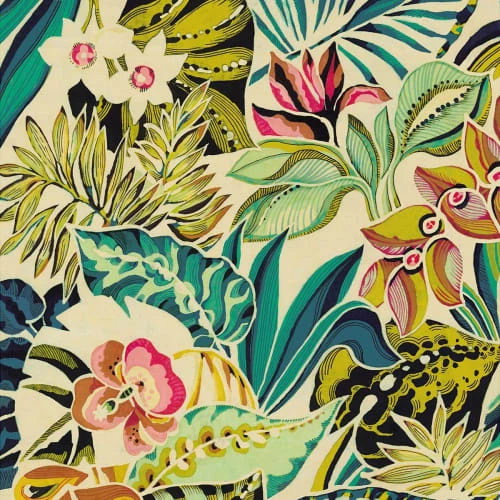 Vent De Bohème Bains De Soleil Et Chaises Longues Toile De Chilienne Prête à Poser Imprimé Tropical 3 Vent De Bohème Bains De Soleil Et Chaises Longues Toile De Chilienne Prête à Poser Imprimé Tropical