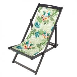 Fauteuils de jardin Soldes Boutique -Fauteuils de jardin Soldes Boutique toile de transat imprime tropical compatible avec chilienne panama 1000 8 29 177641 1