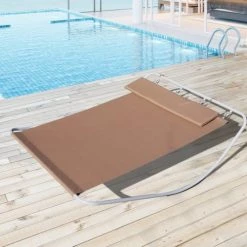 Outsunny Bains De Soleil Et Chaises Longues Transat Bain De Soleil à Bascule 2 Places Marron 9 Outsunny Bains De Soleil Et Chaises Longues Transat Bain De Soleil à Bascule 2 Places Marron -Fauteuils de jardin Soldes Boutique transat bain de soleil a bascule 2 places marron 1