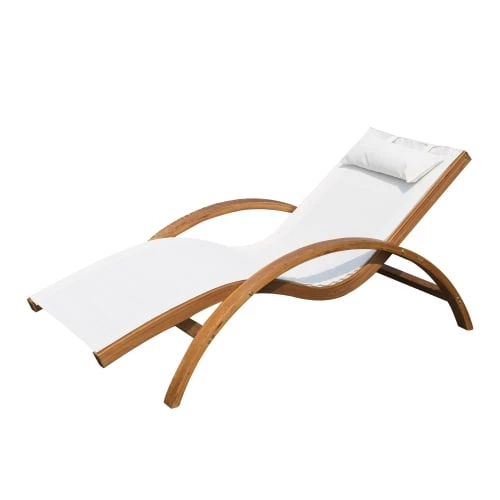 Outsunny Bains De Soleil Et Chaises Longues Transat Bois Massif Naturel Beige Blanc 3 Outsunny Bains De Soleil Et Chaises Longues Transat Bois Massif Naturel Beige Blanc
