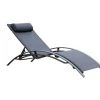Concept Usine Bains De Soleil Et Chaises Longues Transat Empilable Et Ajustable En Aluminium Noir 1 Concept Usine Bains De Soleil Et Chaises Longues Transat Empilable Et Ajustable En Aluminium Noir -Fauteuils de jardin Soldes Boutique transat empilable et ajustable en aluminium noir