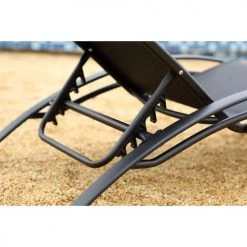 Concept Usine Bains De Soleil Et Chaises Longues Transat Empilable Et Ajustable En Aluminium Noir 10 Concept Usine Bains De Soleil Et Chaises Longues Transat Empilable Et Ajustable En Aluminium Noir -Fauteuils de jardin Soldes Boutique transat empilable et ajustable en aluminium noir 2