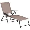 Outsunny Bains De Soleil Et Chaises Longues Transat Pliable Inclinable 5 Positions Métal époxy Textilène -Fauteuils de jardin Soldes Boutique transat pliable inclinable 5 positions metal epoxy textilene 6