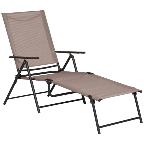 Outsunny Bains De Soleil Et Chaises Longues Transat Pliable Inclinable 5 Positions Métal époxy Textilène 3 Outsunny Bains De Soleil Et Chaises Longues Transat Pliable Inclinable 5 Positions Métal époxy Textilène