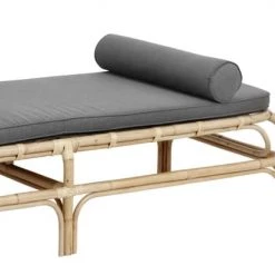 Bains De Soleil Et Chaises Longues Transat Rotin Avec Matelas Et Coussin - Nordal -Fauteuils de jardin Soldes Boutique transat rotin avec matelas et coussin nordal 1